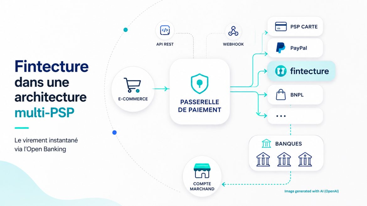 Fintecture intégration dans une passerelle de paiement